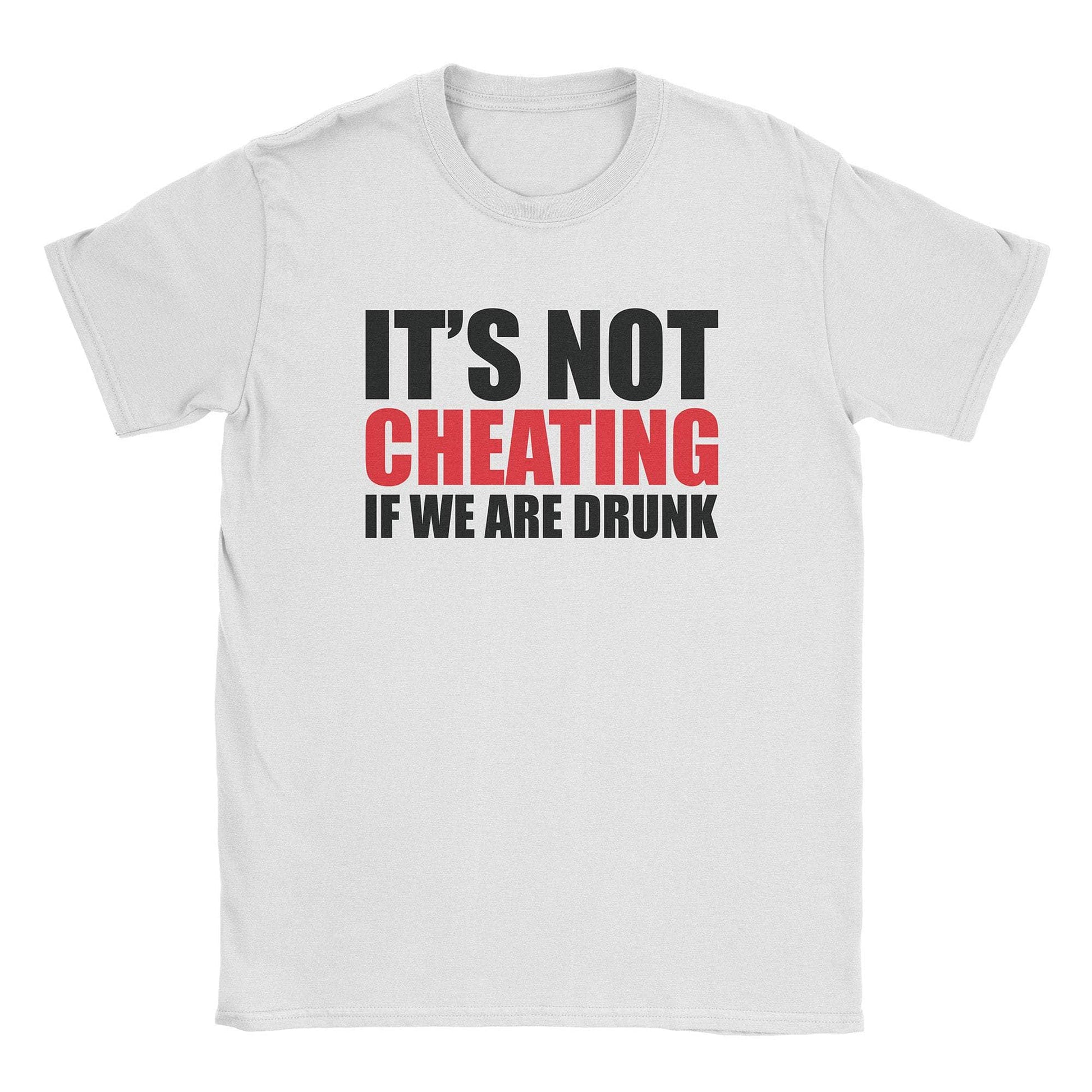 A-or-B-Tees T-Shirt White / S Not Cheating T-Shirt