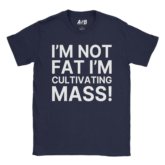A-or-B-Tees T-Shirt Navy / S Not Fat T-Shirt
