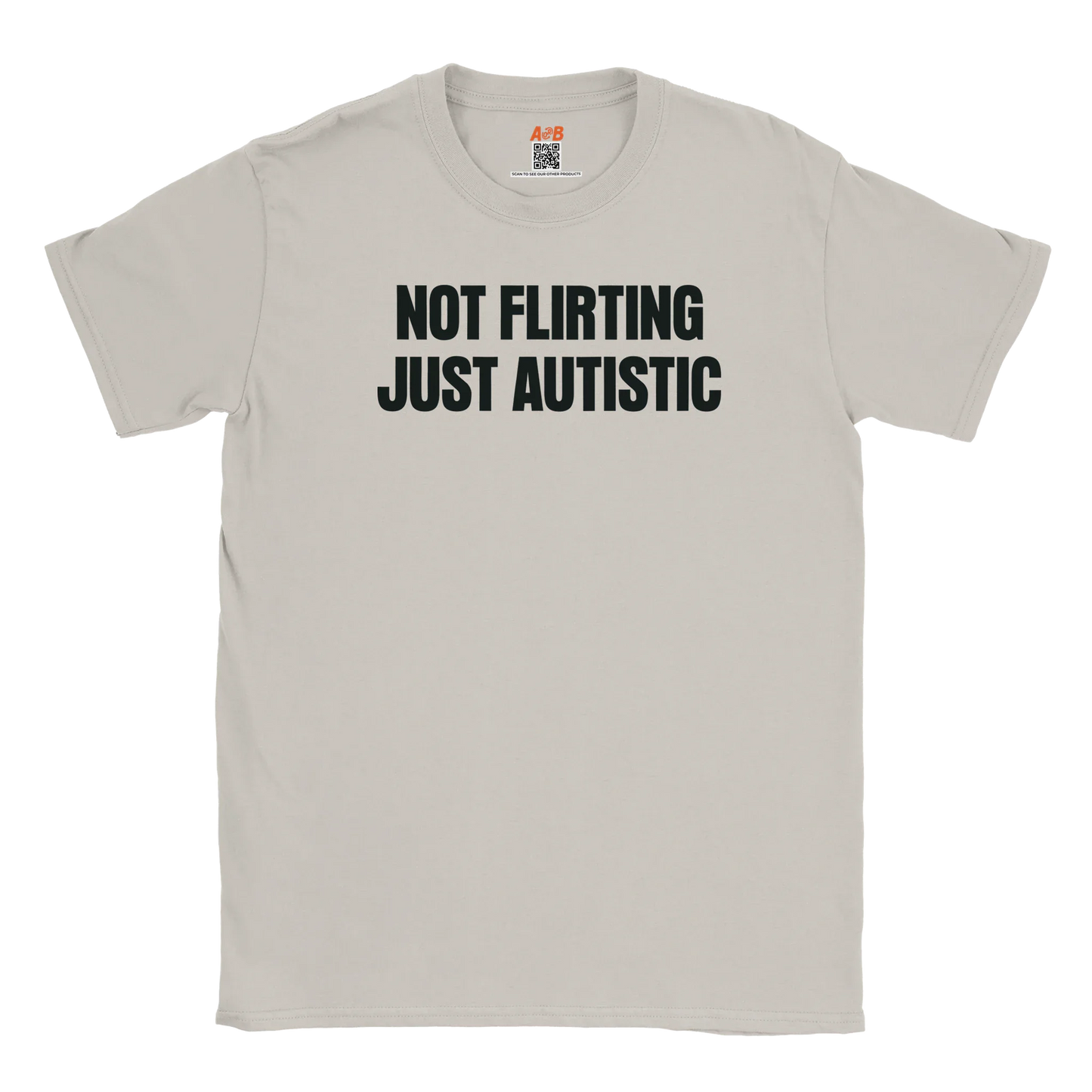 A-or-B-Tees T-Shirt Red / S Not Flirting T-Shirt