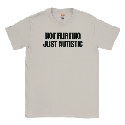 A-or-B-Tees T-Shirt Red / S Not Flirting T-Shirt
