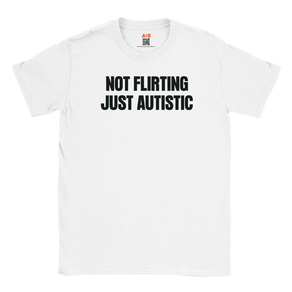 A-or-B-Tees T-Shirt White / S Not Flirting T-Shirt