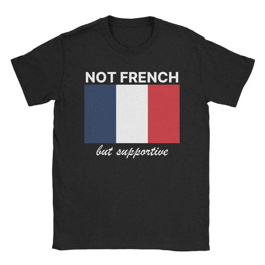 A-or-B-Tees T-Shirt Black / S Not French T-Shirt