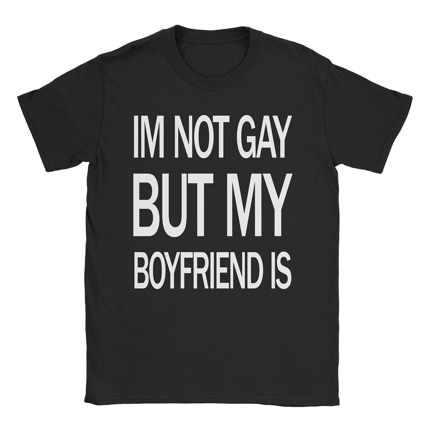 A-or-B-Tees T-Shirt Black / S Not Gay T-Shirt