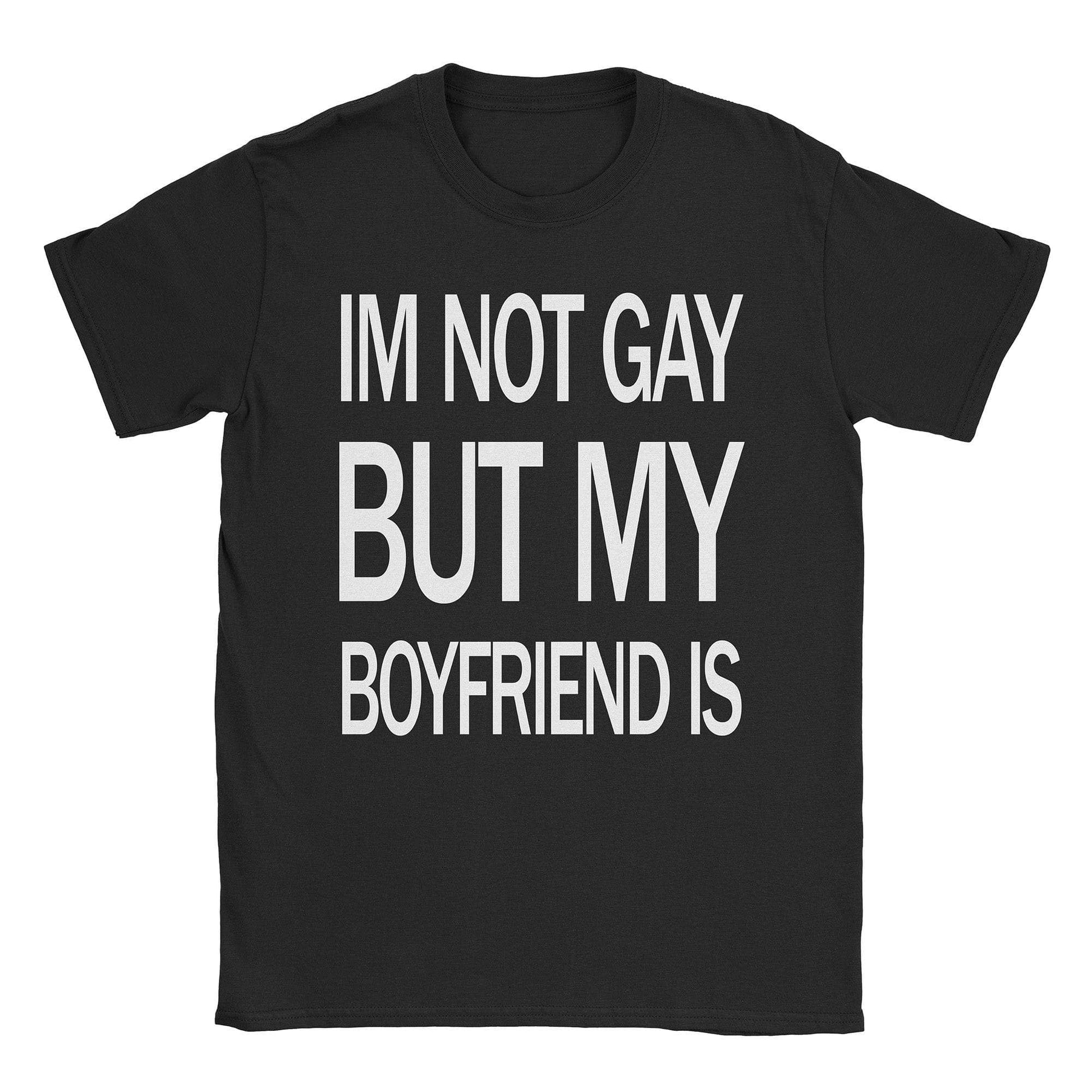 A-or-B-Tees T-Shirt Black / S Not Gay T-Shirt