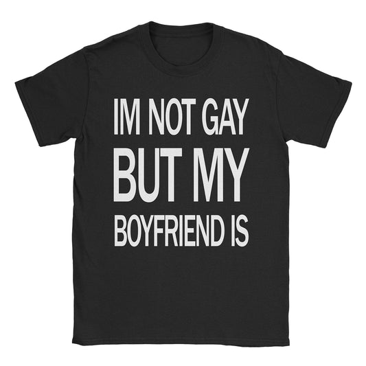 A-or-B-Tees T-Shirt Black / S Not Gay T-Shirt