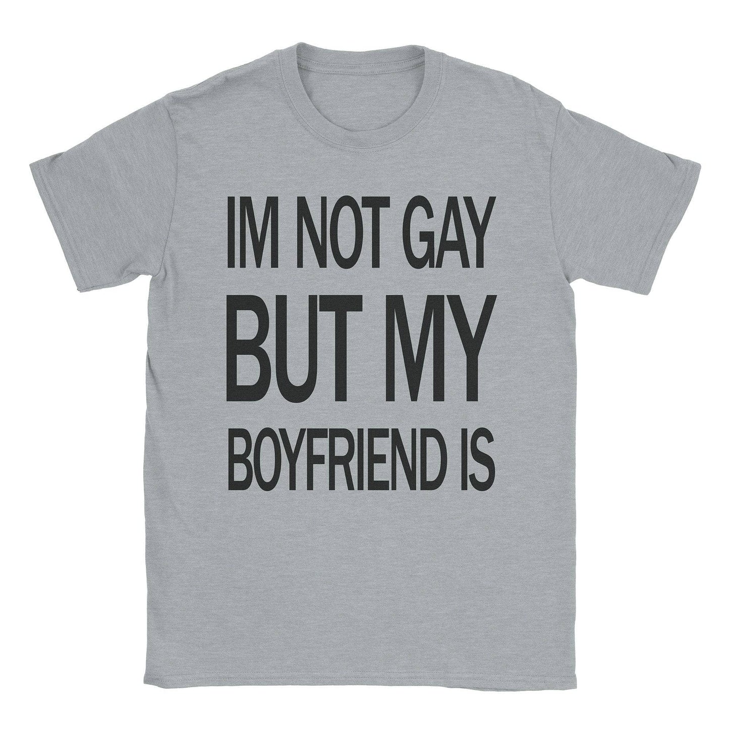 A-or-B-Tees T-Shirt Sport Grey / S Not Gay T-Shirt
