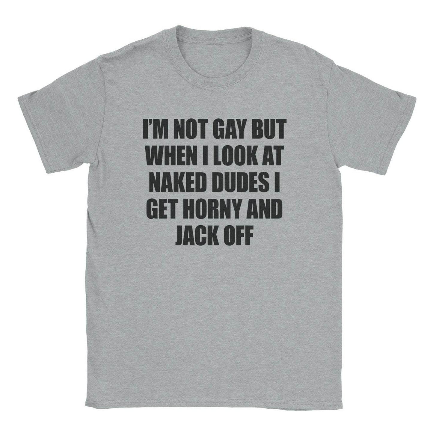 A-or-B-Tees T-Shirt Sport Grey / S Not Gay T-Shirt