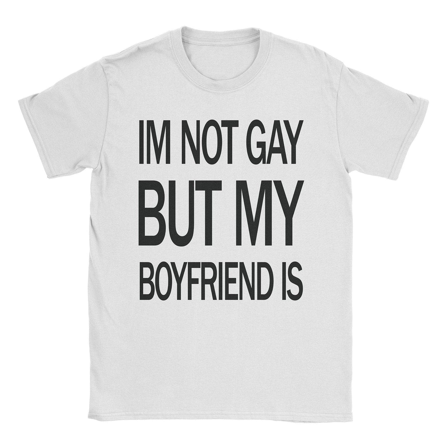 A-or-B-Tees T-Shirt White / S Not Gay T-Shirt