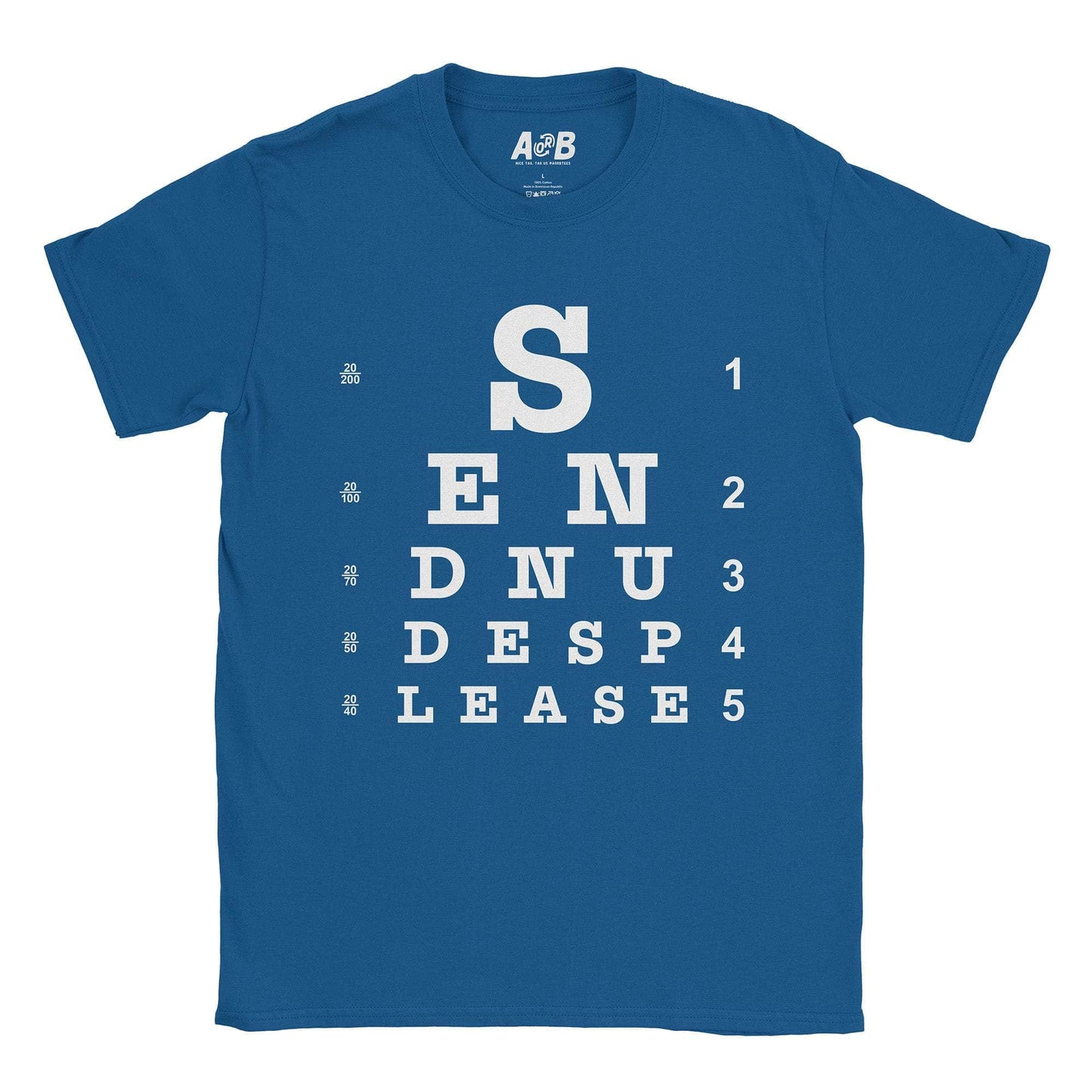 A-or-B-Tees T-Shirt Royal / S Nudes? T-Shirt