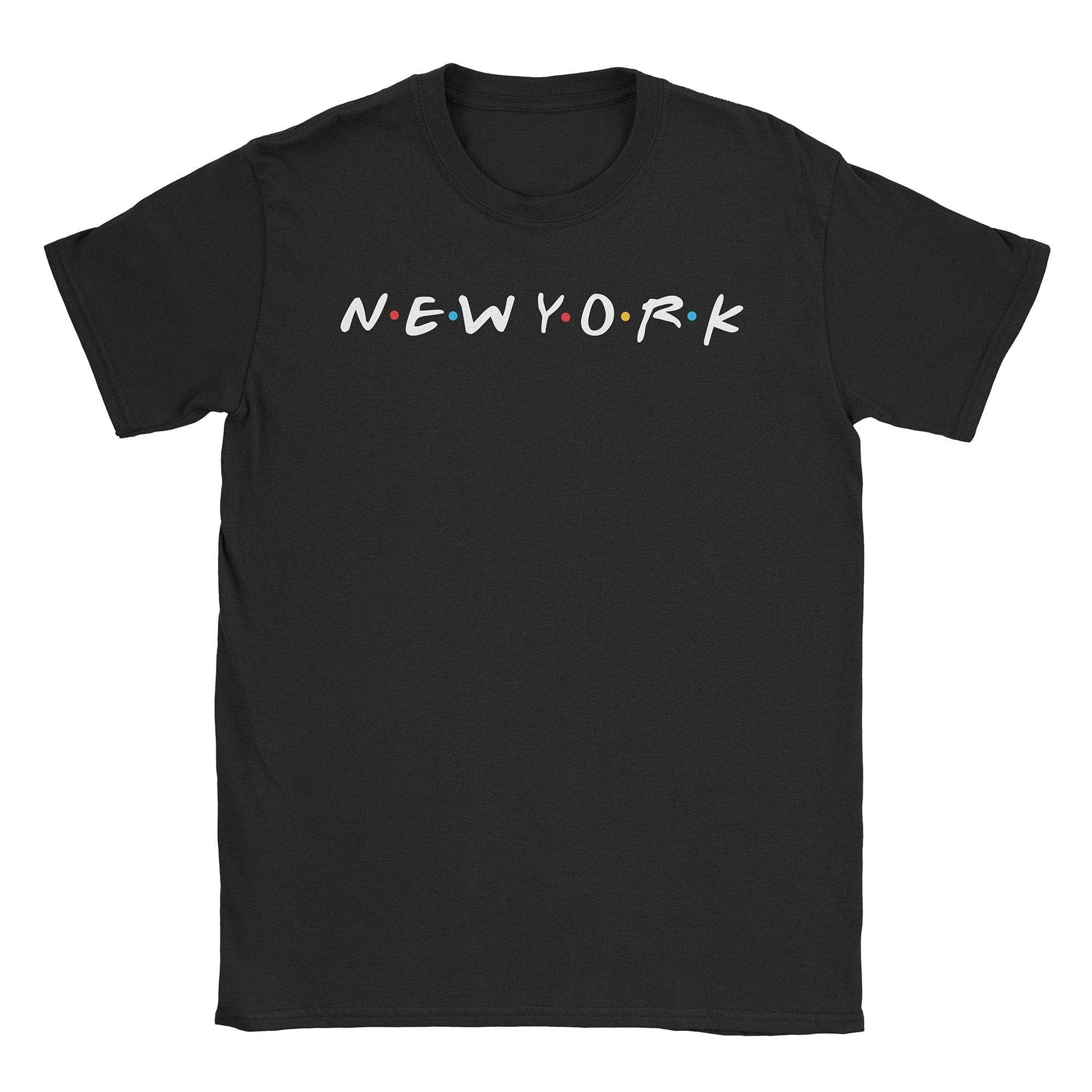 A-or-B-Tees T-Shirt Black / S NY Friends T-Shirt