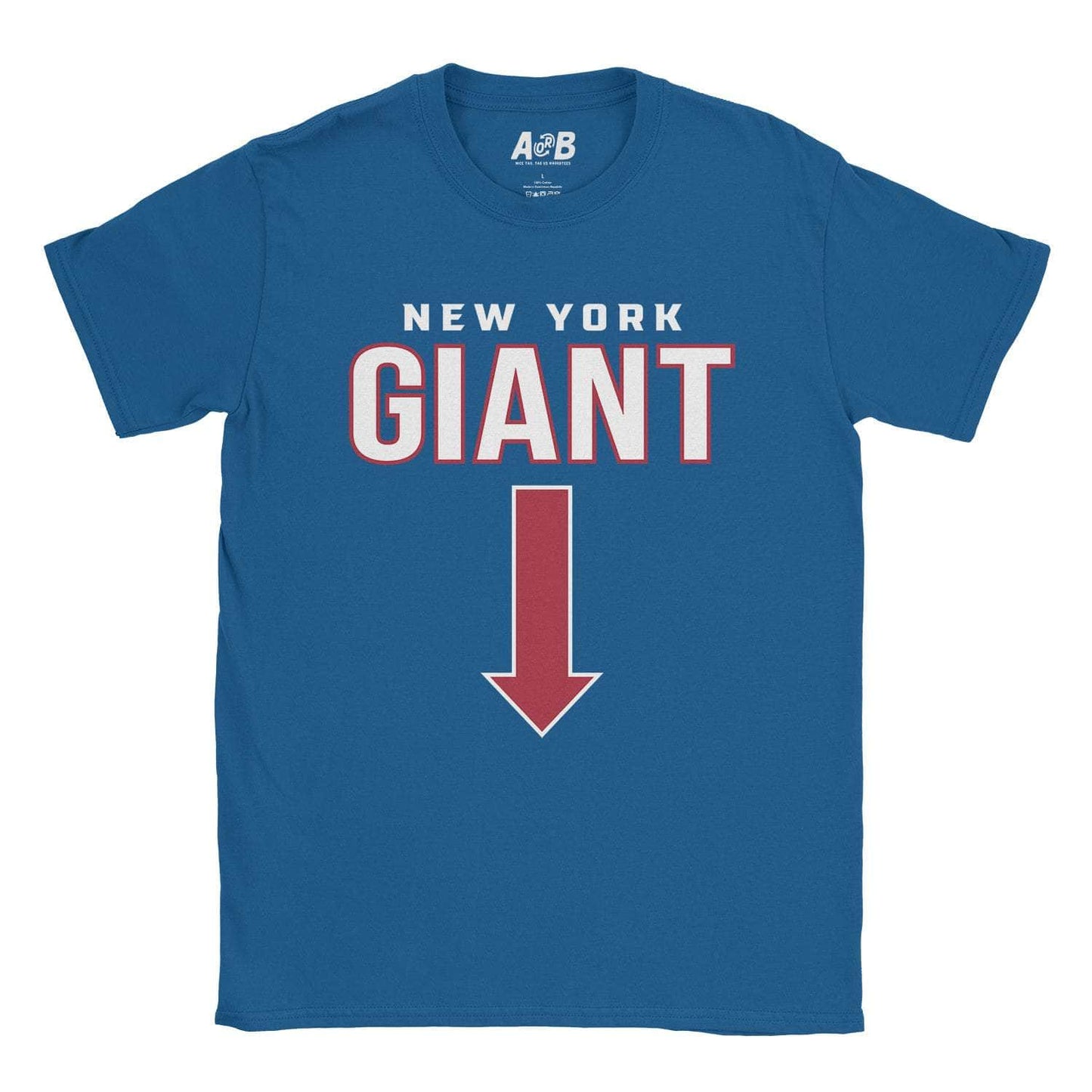 A-or-B-Tees T-Shirt Royal / S NY Giant T-Shirt