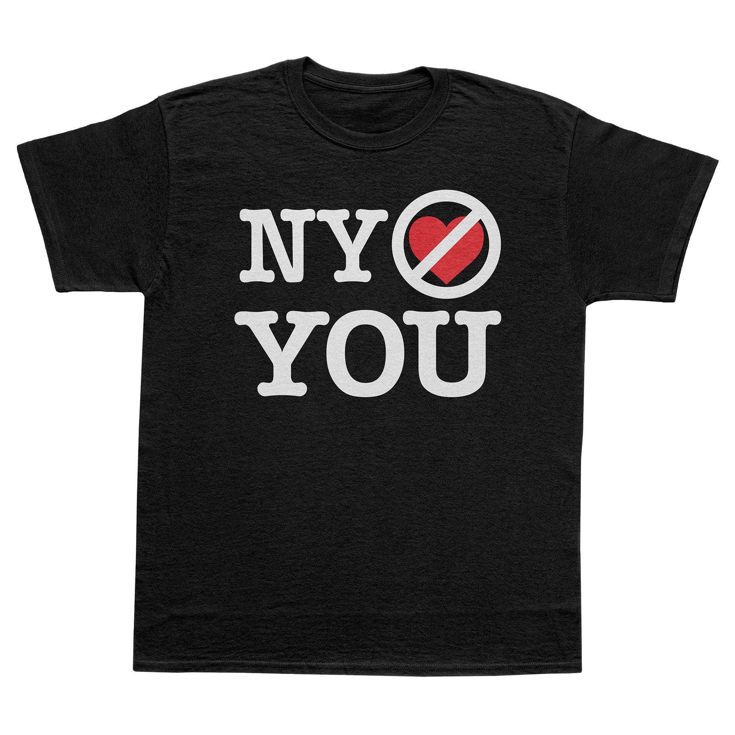 A-or-B-Tees T-Shirt Black / S NY No Love T-Shirt