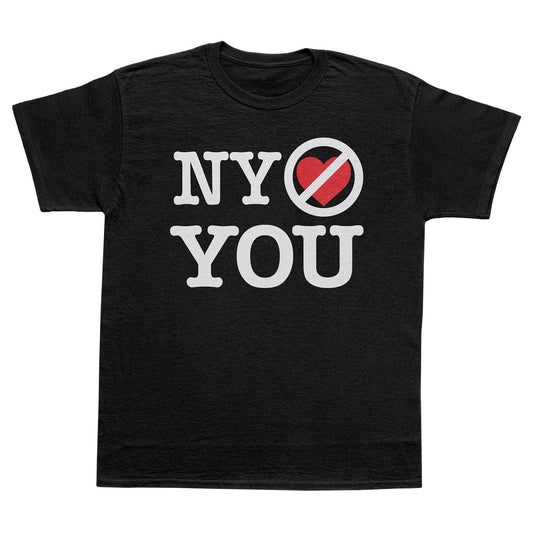 A-or-B-Tees T-Shirt Black / S NY No Love T-Shirt