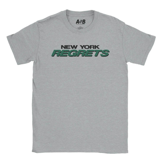 A-or-B-Tees T-Shirt Sport Grey / S NY Regrets T-Shirt