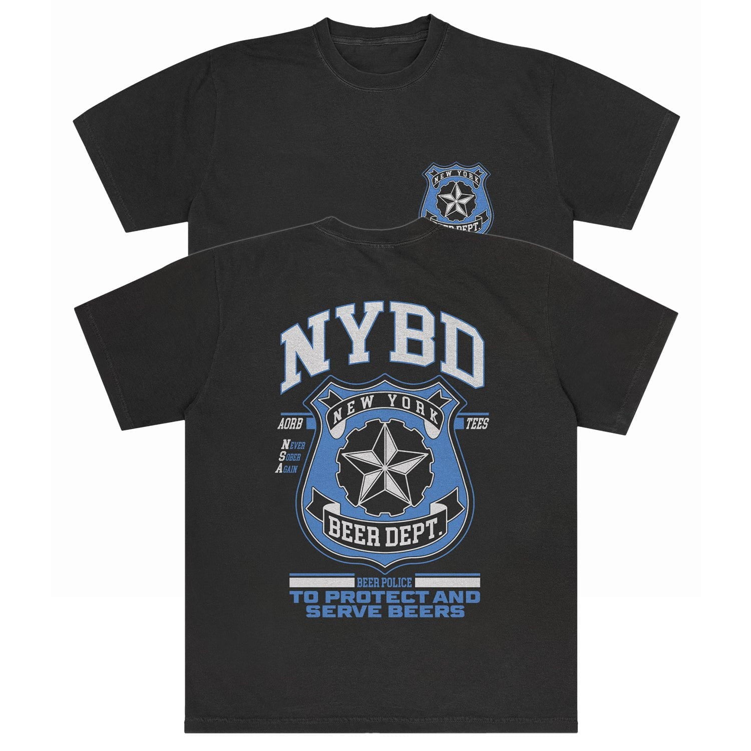 A-or-B-Tees T-Shirt Black / S NYBD T-shirt