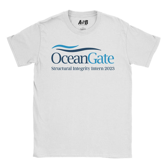 A-or-B-Tees T-Shirt White / S Ocean Gate T-Shirt