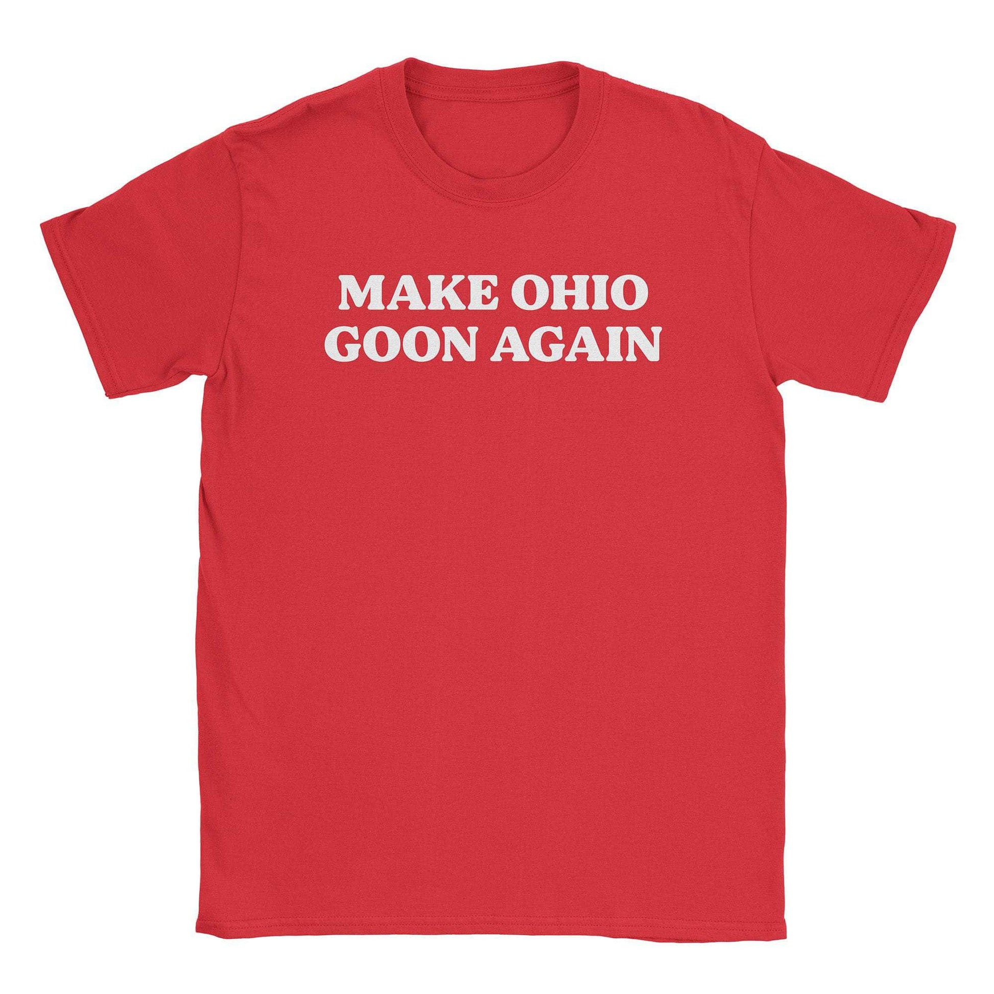 A-or-B-Tees T-Shirt Red / S Ohio T-Shirt