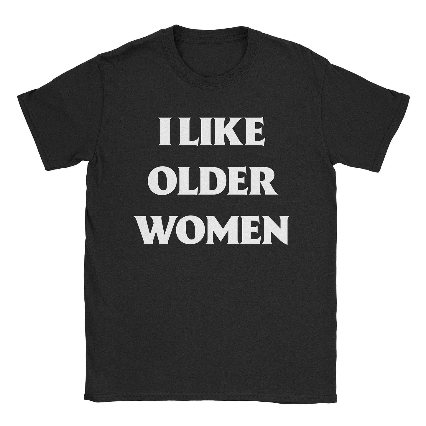 A-or-B-Tees T-Shirt Black / S Older Women T-Shirt