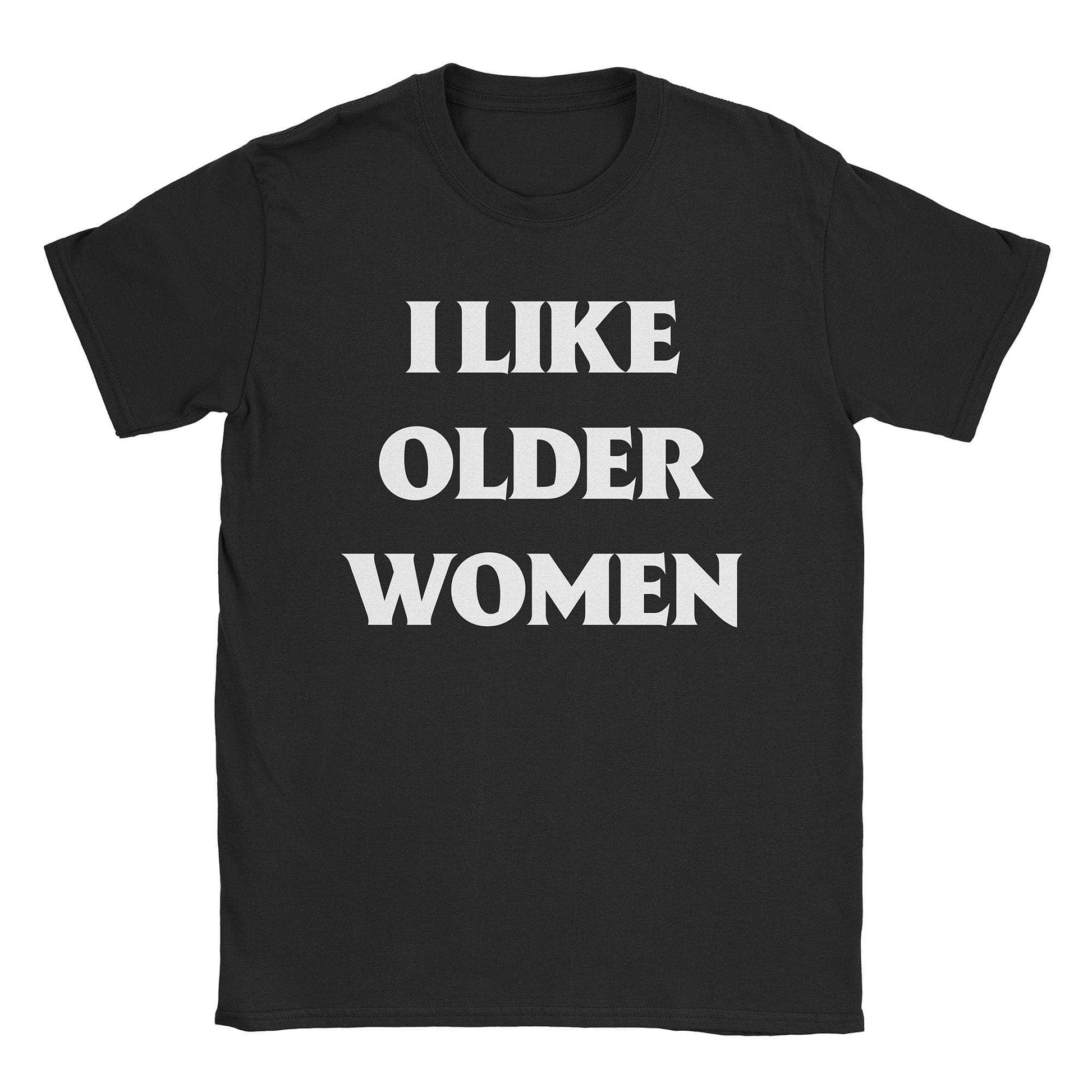 A-or-B-Tees T-Shirt Black / S Older Women T-Shirt