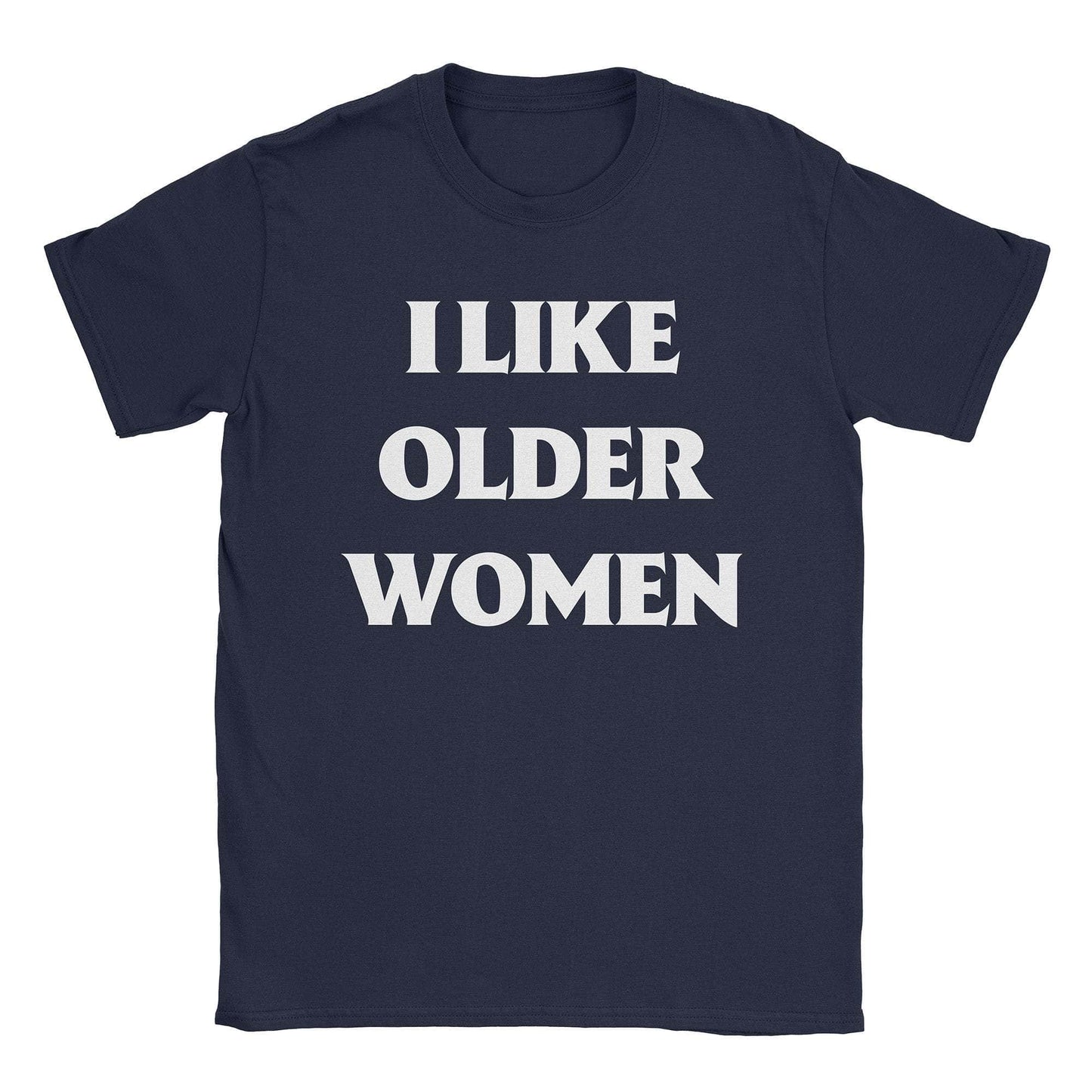 A-or-B-Tees T-Shirt Navy / S Older Women T-Shirt