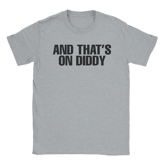 A-or-B-Tees T-Shirt Sport Grey / S On Diddy T-Shirt