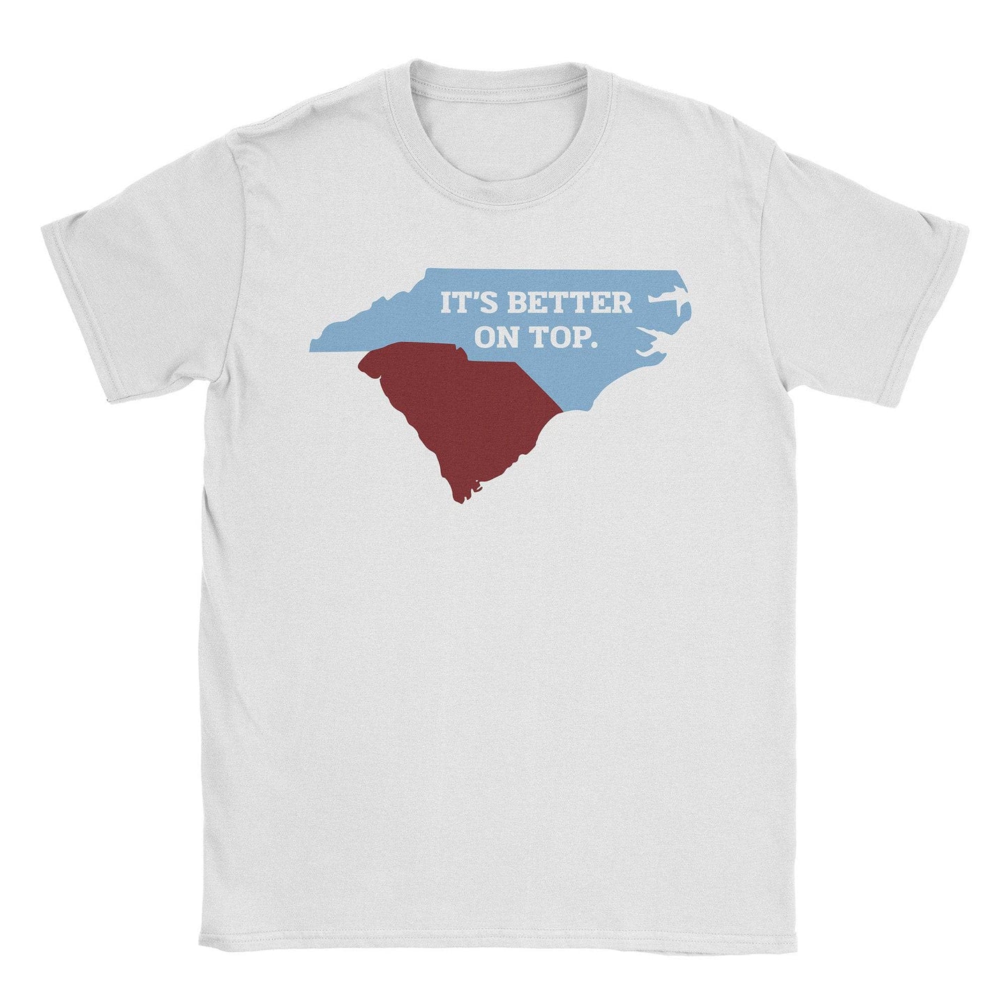 A-or-B-Tees T-Shirt White / S On Top T-Shirt