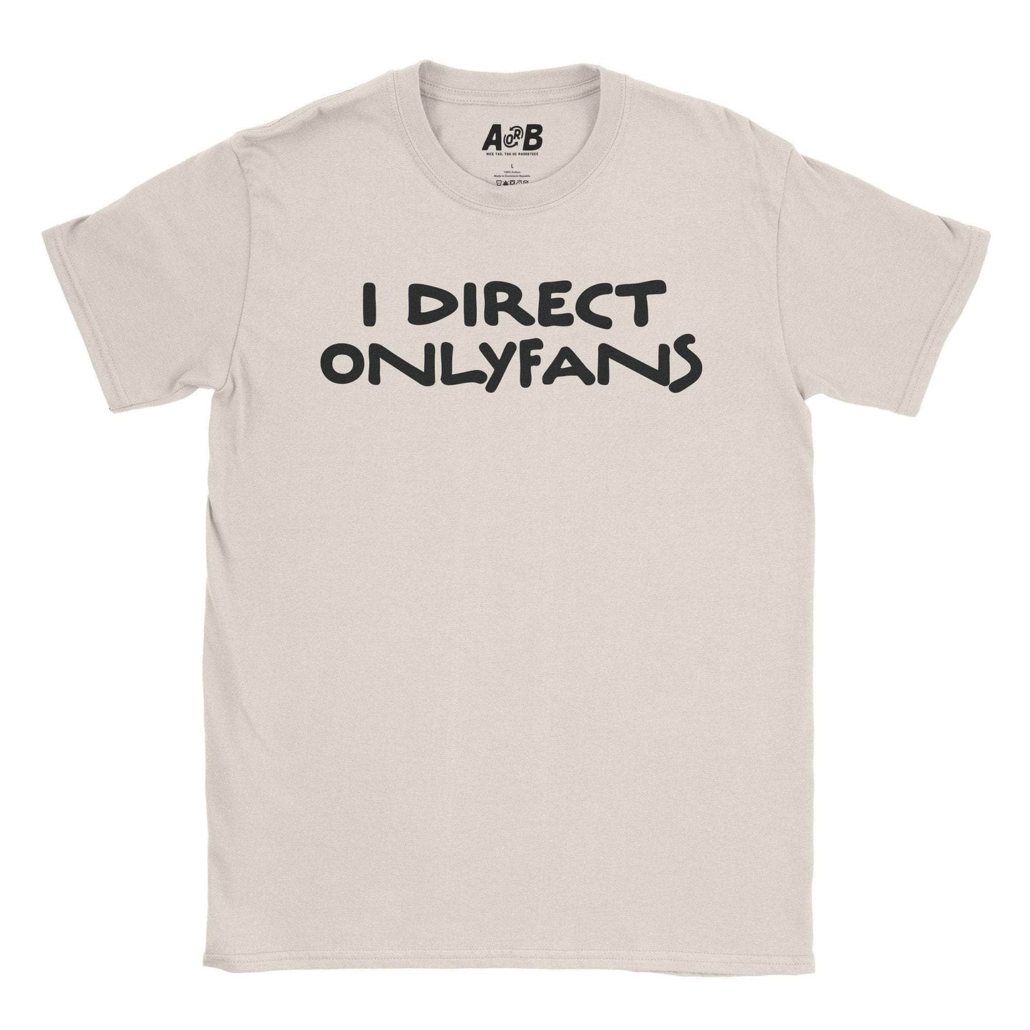 A-or-B-Tees T-Shirt Natural / S OnlyFans T-Shirt