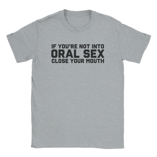 A-or-B-Tees T-Shirt Sport Grey / S Oral Sex T-Shirt