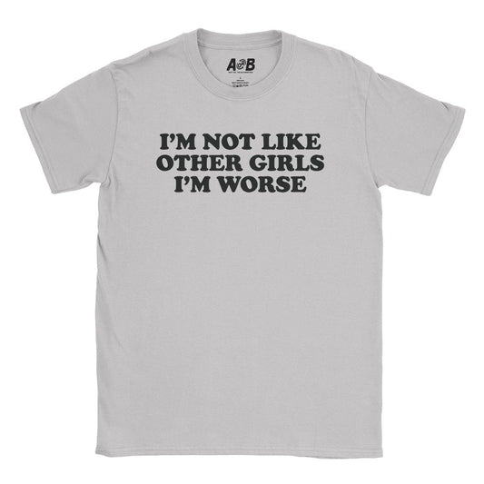 A-or-B-Tees T-Shirt Ice Grey / S Other Girls T-Shirt
