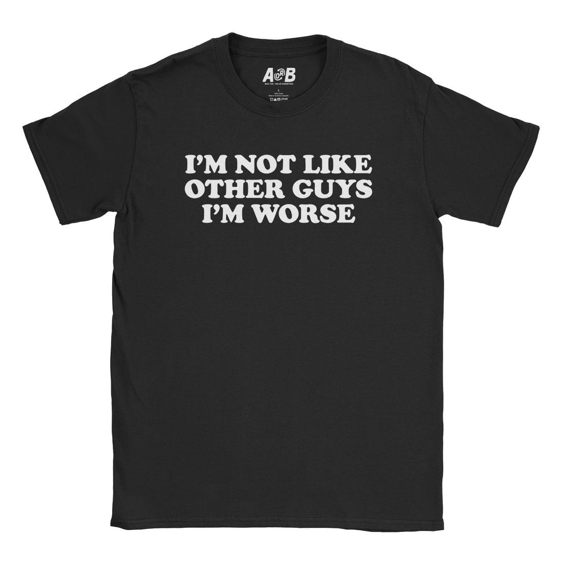 A-or-B-Tees T-Shirt Black / S Other Guys T-Shirt