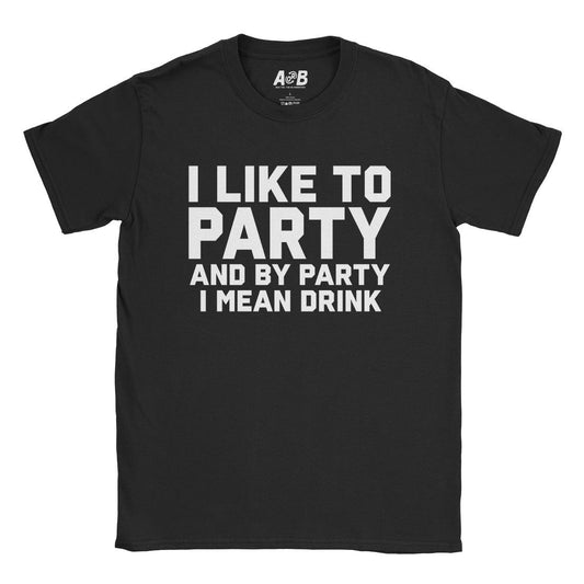 A-or-B-Tees T-Shirt Black / S Party T-Shirt
