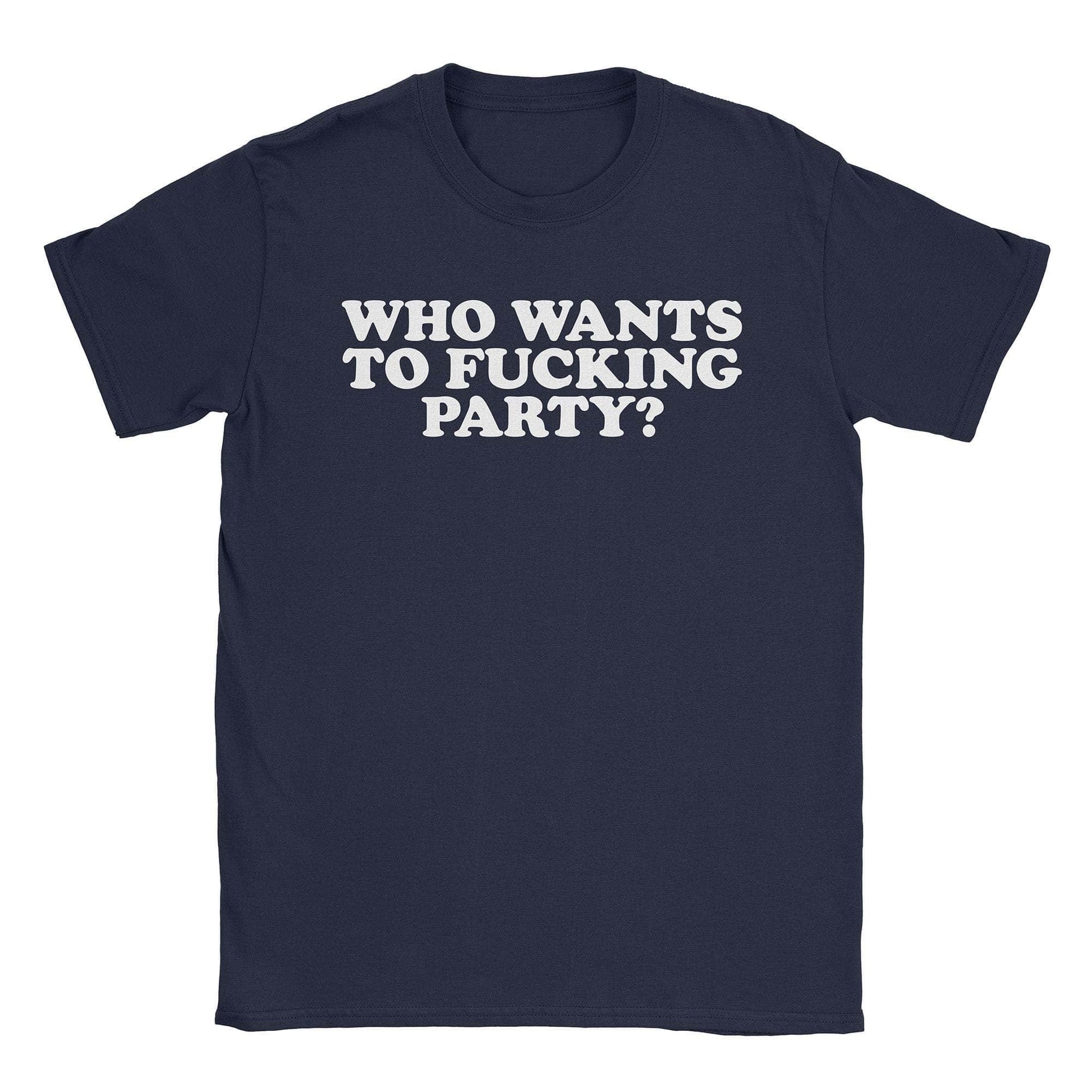 A-or-B-Tees T-Shirt Navy / S Party T-Shirt
