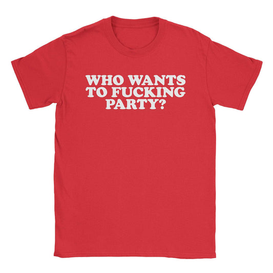 A-or-B-Tees T-Shirt Red / S Party T-Shirt