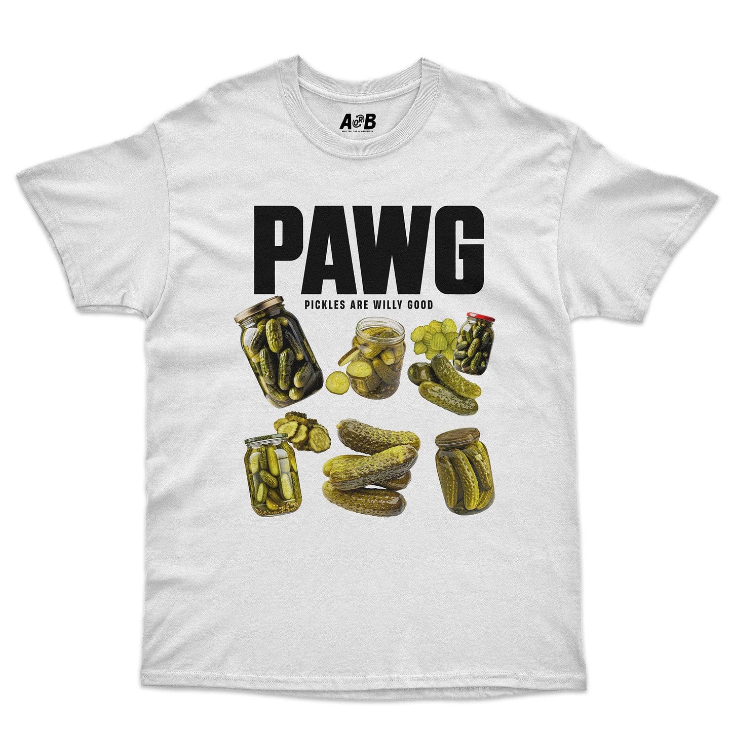 A-or-B-Tees T-Shirt White / S PAWG T-Shirt