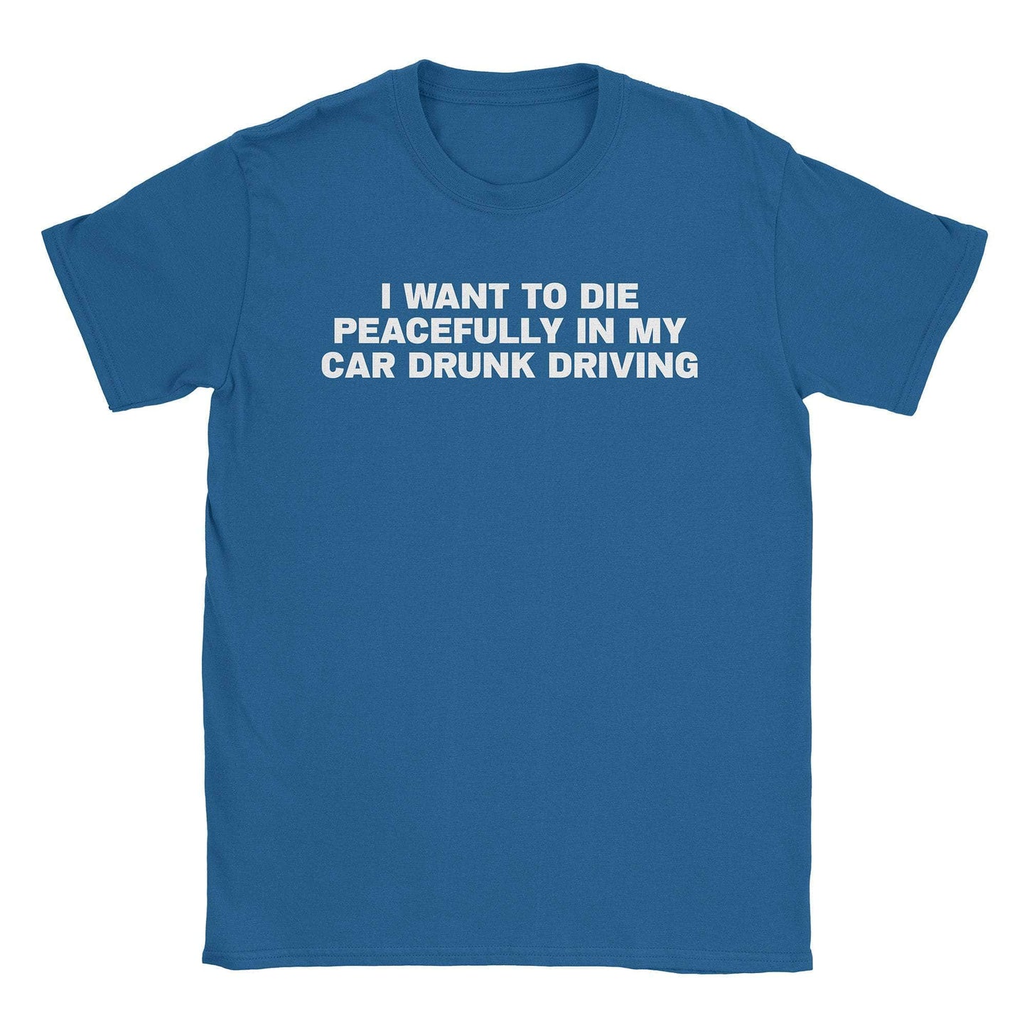 A-or-B-Tees T-Shirt Royal / S Peaceful Death T-Shirt