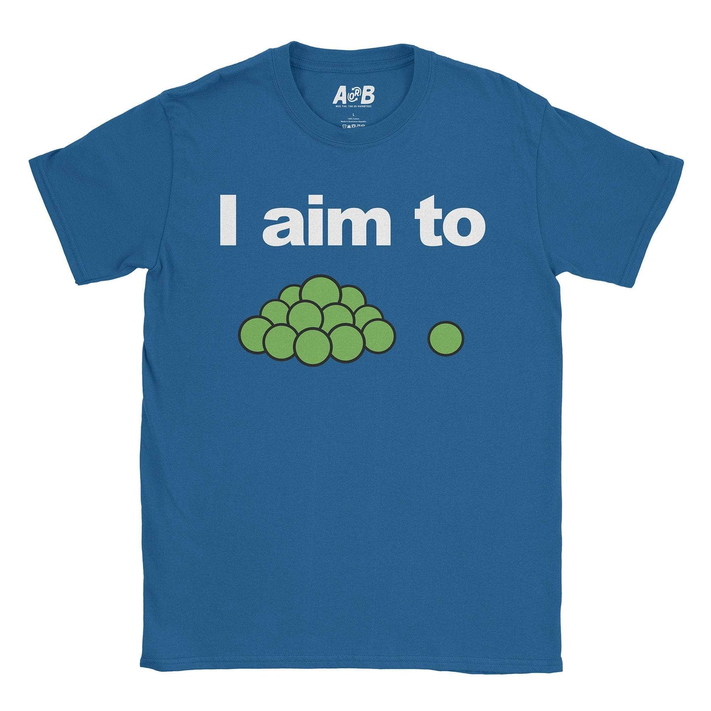 A-or-B-Tees T-Shirt Royal / S Peas T-Shirt