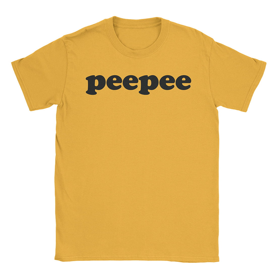 A-or-B-Tees T-Shirt Gold / S Peepee T-Shirt