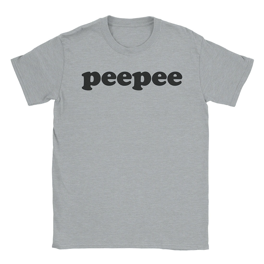 A-or-B-Tees T-Shirt Sport Grey / S Peepee T-Shirt