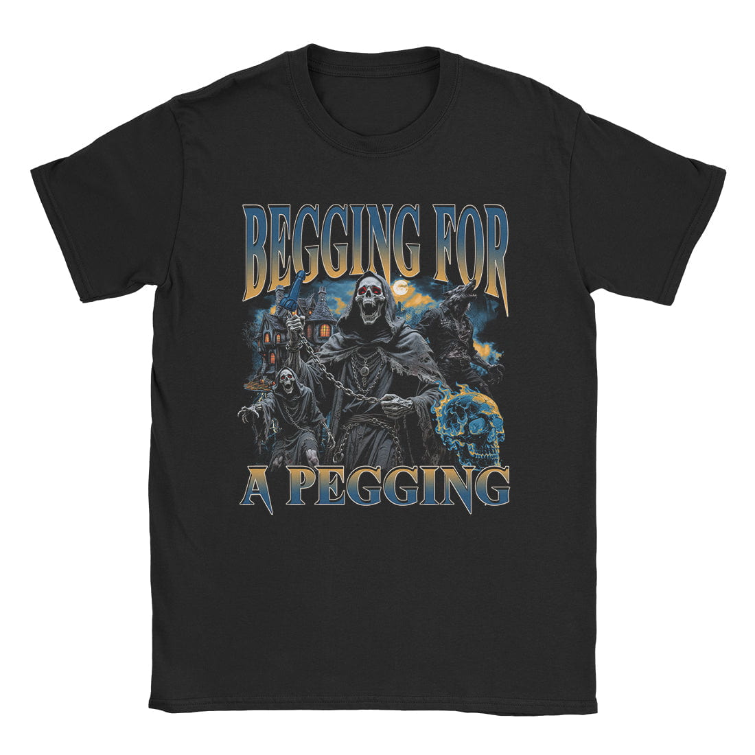 A-or-B-Tees T-Shirt Black / S Pegging T-Shirt