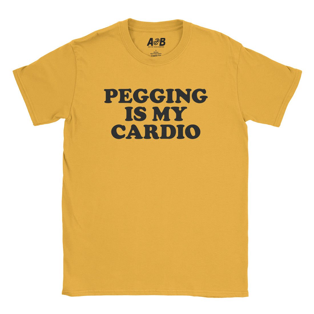 A-or-B-Tees T-Shirt Gold / S Pegging T-Shirt