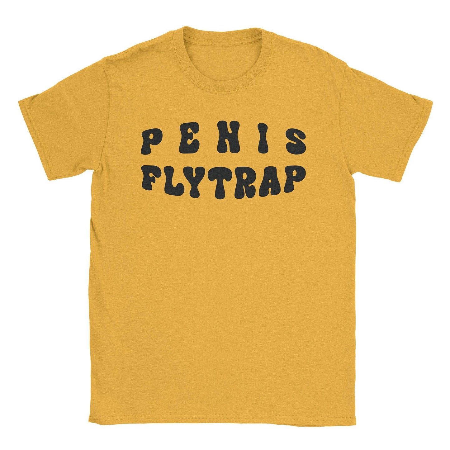 A-or-B-Tees T-Shirt Gold / S Penis Flytrap T-Shirt