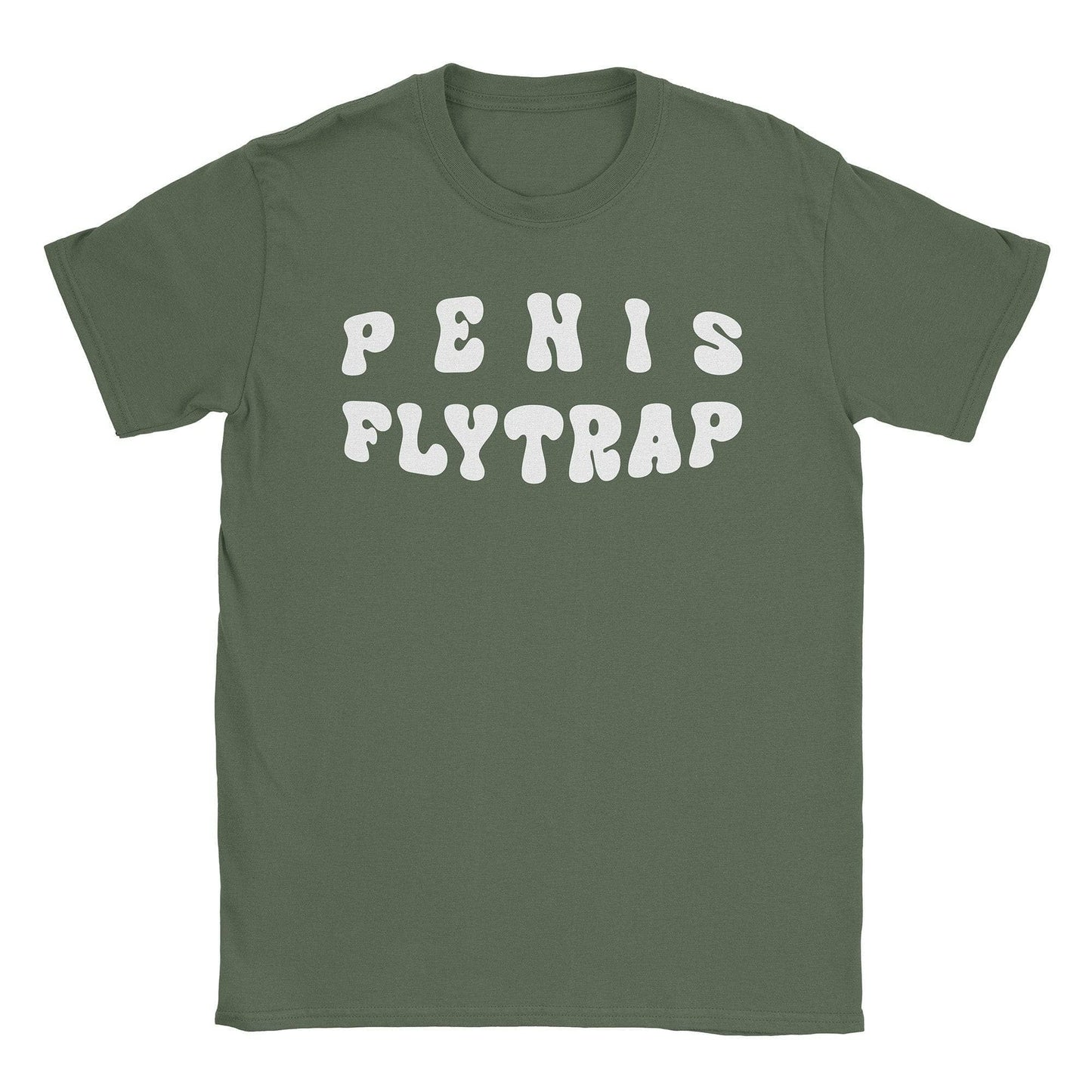 A-or-B-Tees T-Shirt Military Green / S Penis Flytrap T-Shirt