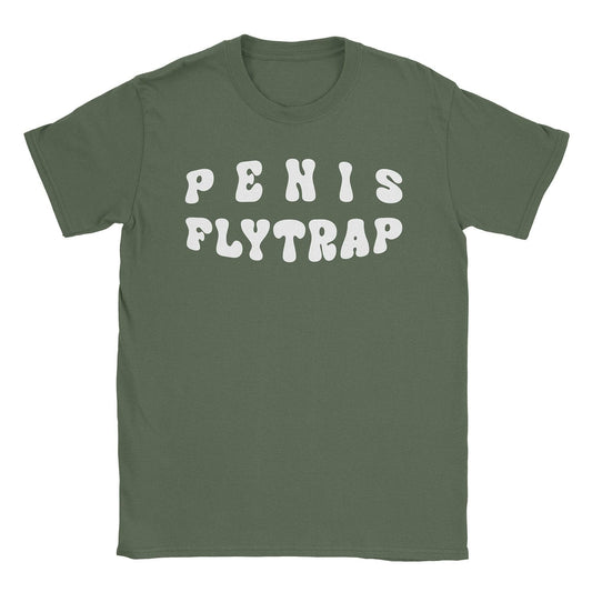 A-or-B-Tees T-Shirt Military Green / S Penis Flytrap T-Shirt