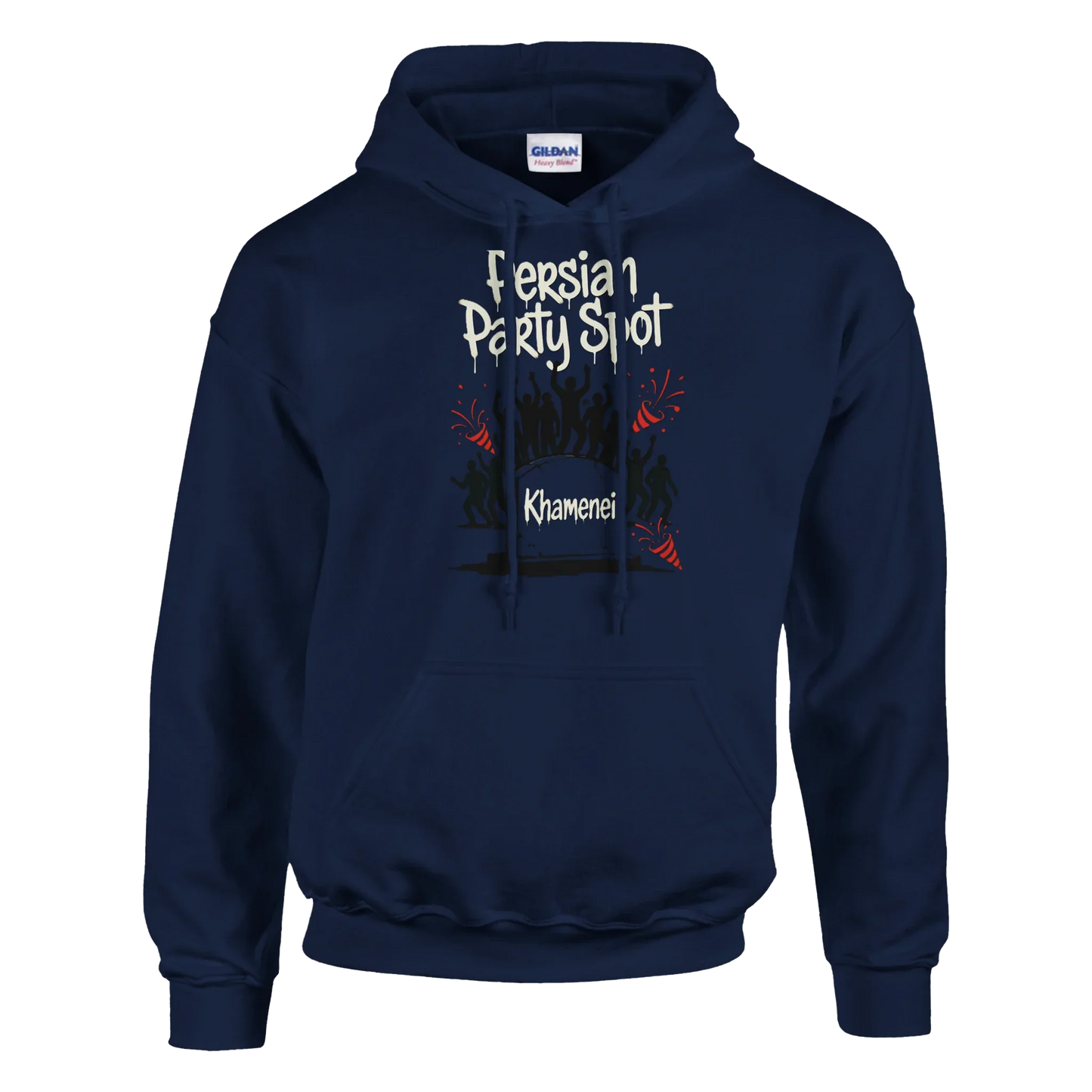 A-or-B-Tees Hoodie Persian Party Spot Hoodie - Khamenei Grave Meme Sweatshirt