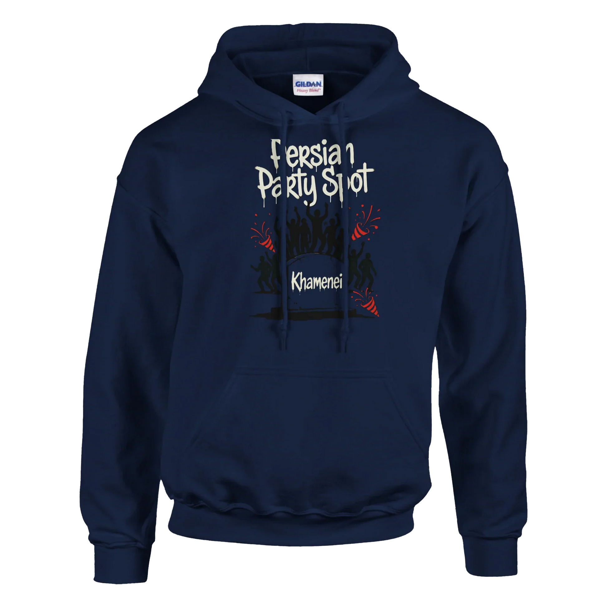 A-or-B-Tees Hoodie Persian Party Spot Hoodie - Khamenei Grave Meme Sweatshirt