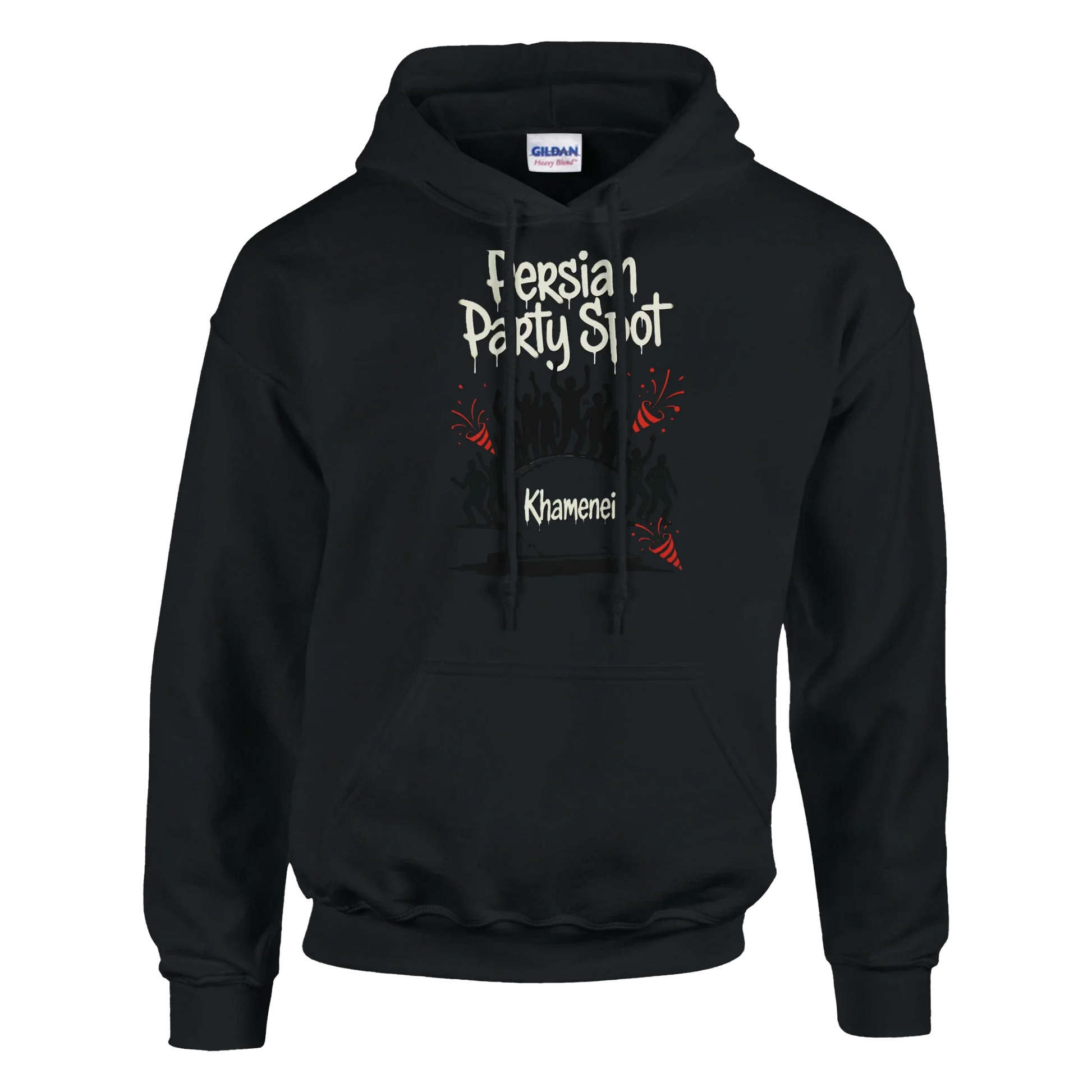 A-or-B-Tees Hoodie Persian Party Spot Hoodie - Khamenei Grave Meme Sweatshirt