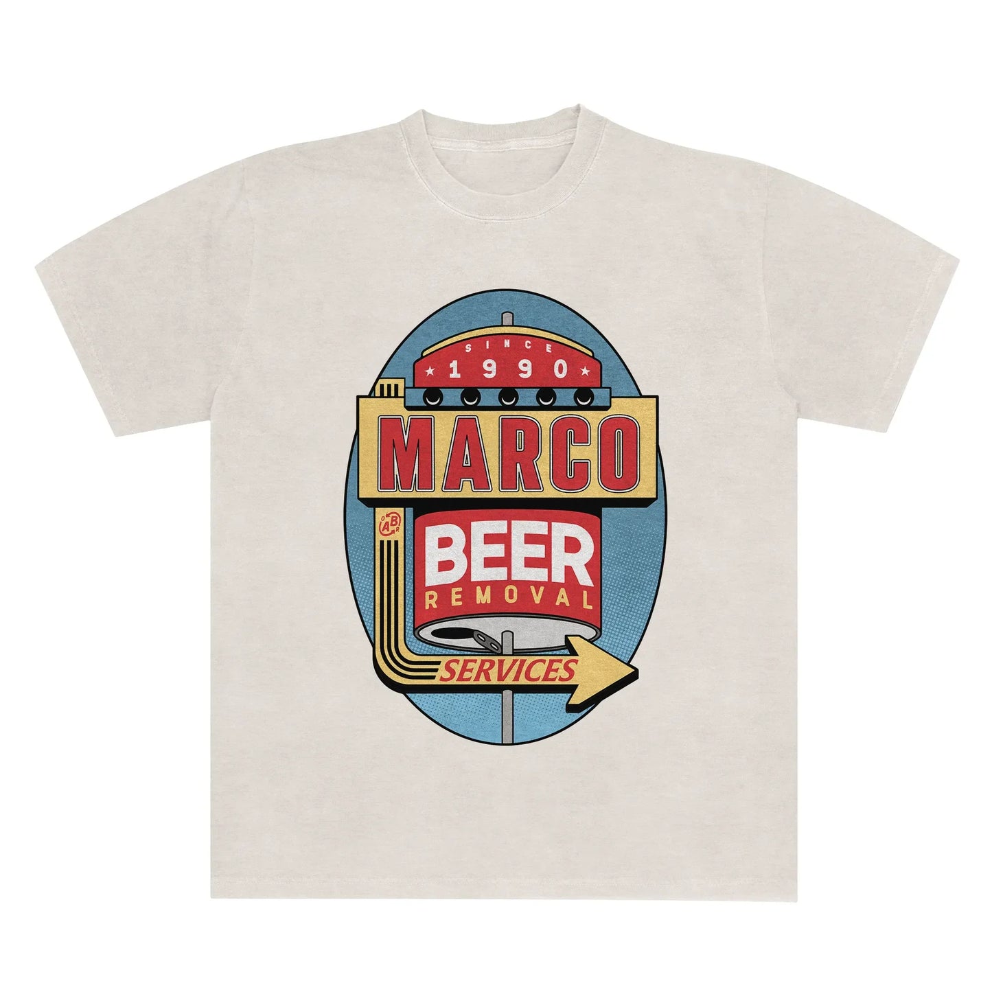 A-or-B-Tees T-Shirt Ivory / S *Personalized* Beer Removal Comfort Colors T-shirt