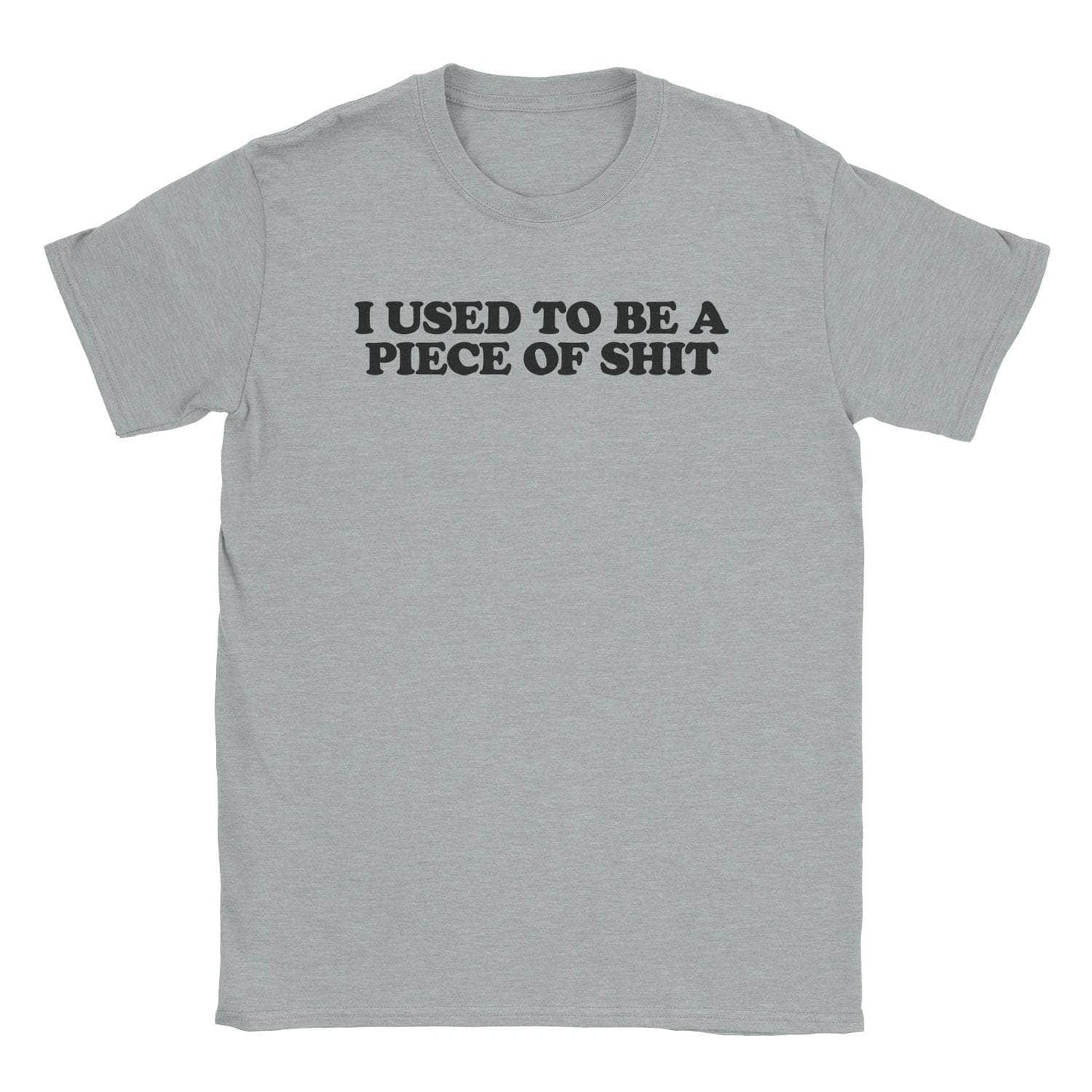 A-or-B-Tees T-Shirt Sport Grey / S Piece Of Shit T-Shirt