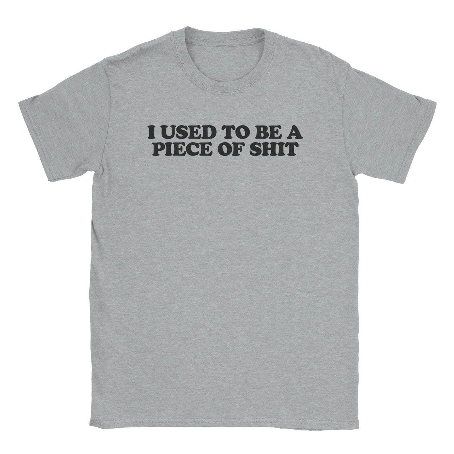 A-or-B-Tees T-Shirt Sport Grey / S Piece Of Shit T-Shirt