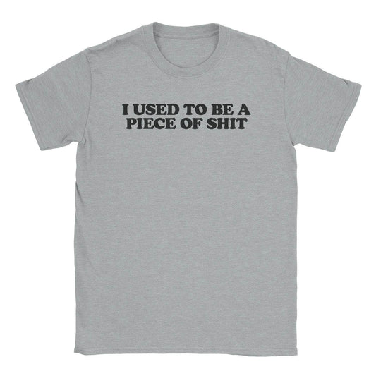 A-or-B-Tees T-Shirt Sport Grey / S Piece Of Shit T-Shirt